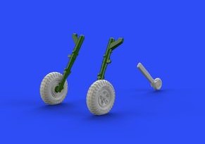 Eduard 672107 1/72 Aircraft- Spitfire Mk IX Wheels 5-Spoke w/Pattern Tire for ED