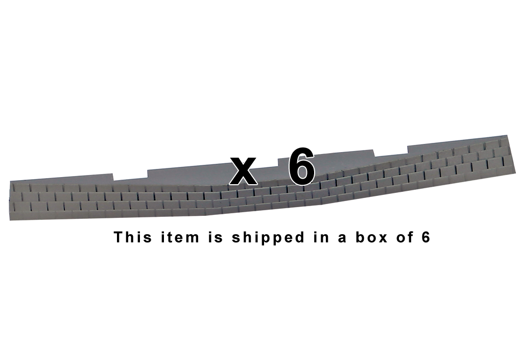 PIKO 55442 HO Scale Roadbed for Switch Machine 6 Pcs