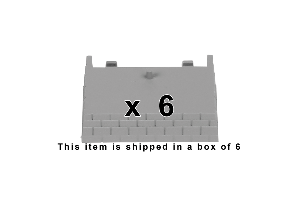 PIKO 55447 HO Scale Roadbed for Power Clip 6 Pcs