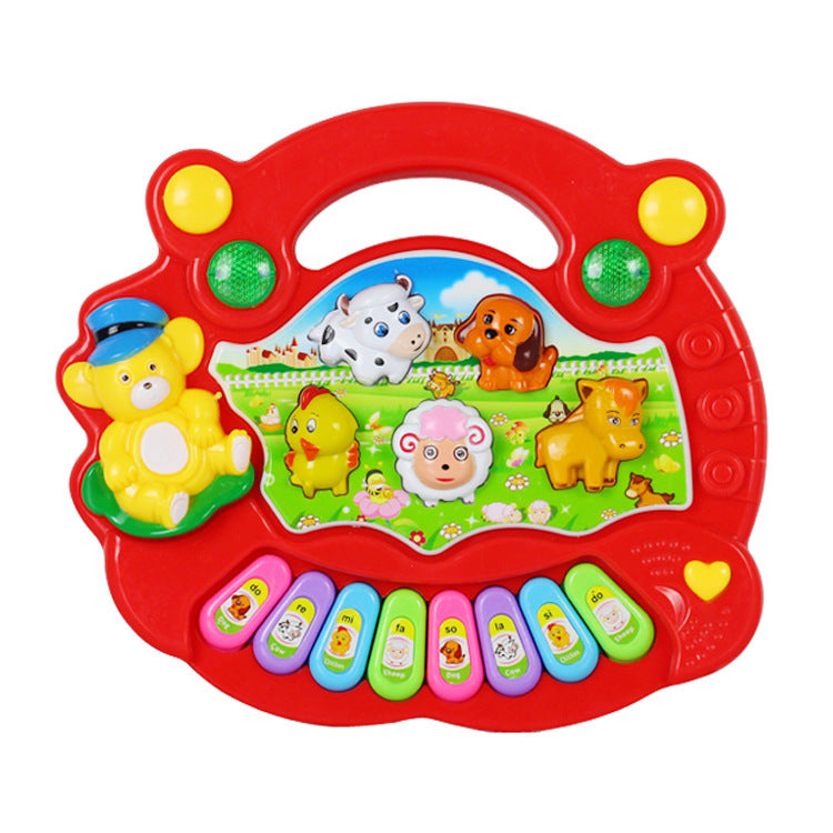 Farm Animal Musical Keyboard – Educational Piano Toy for Toddlers