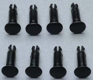 Piko 56082 HO Scale 1/87 Buffer Round (8 Pcs)