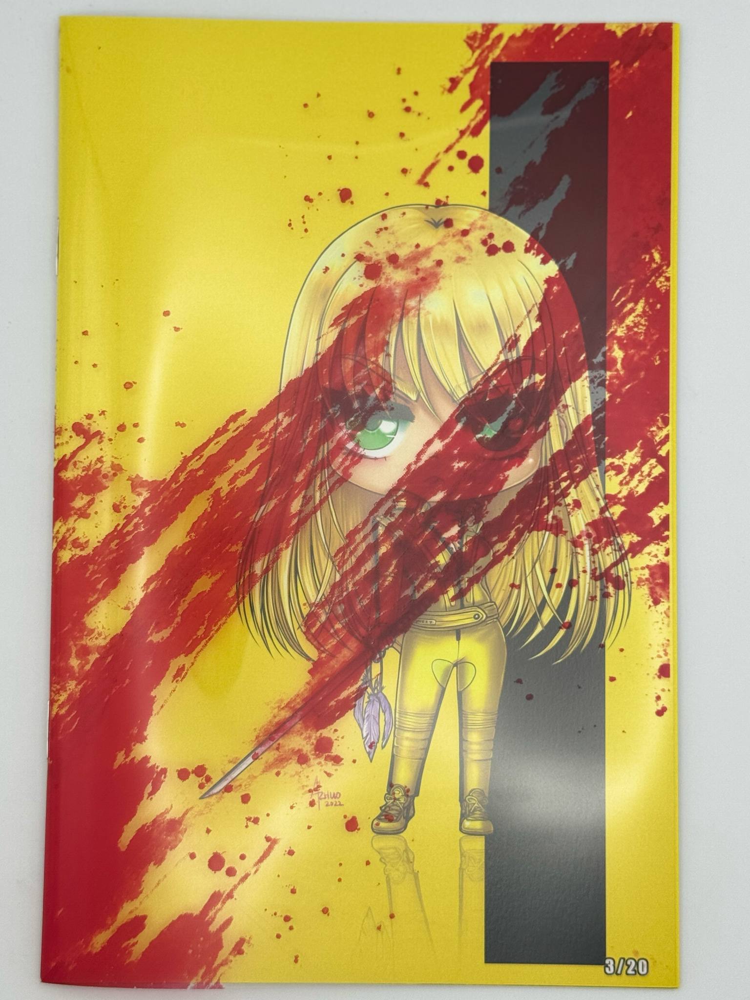 MUFFY THE PIMP SLAYER #2 ANNA ZHUO EXCLUSIVE LIMITED KILL BILL BLOOD ACETATE VIRGIN VAR [IN STOCK]
