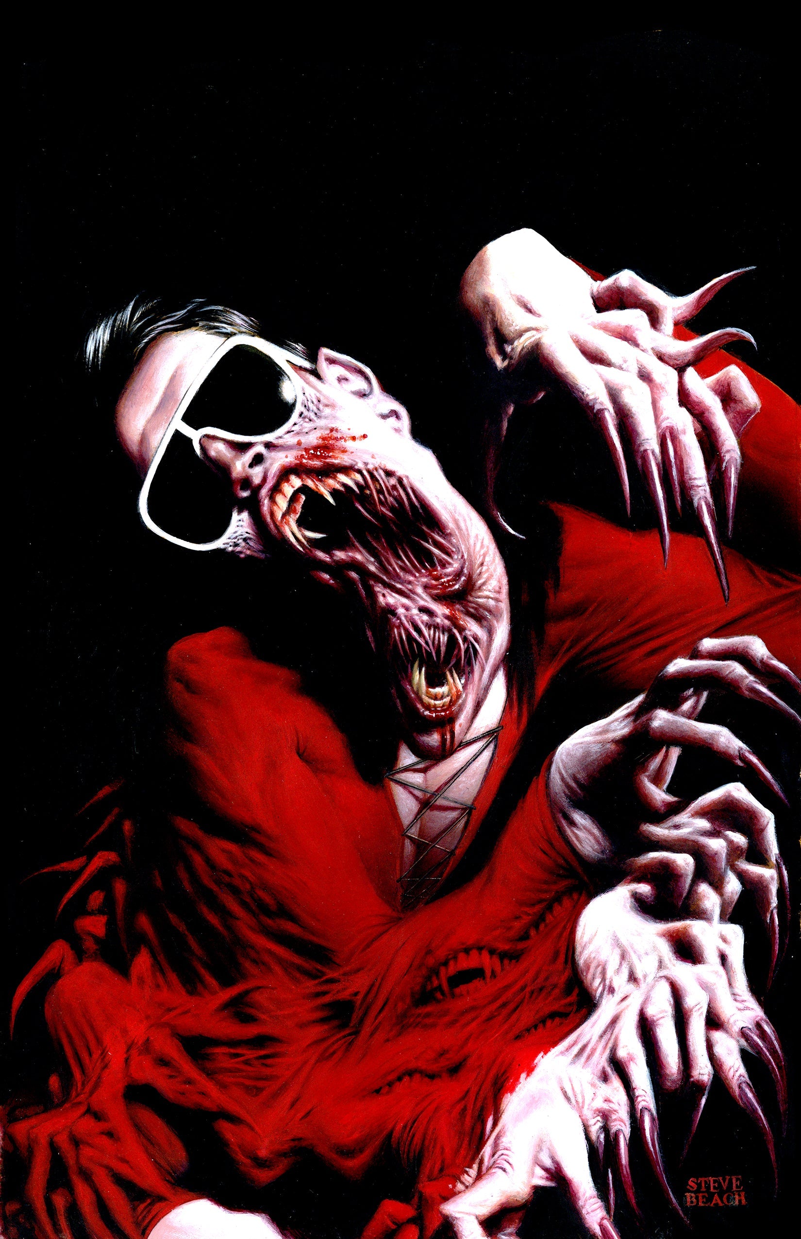 Dc Vs Vampires #11 (Of 12) C 1:25 Steve Beach Card Stock Variant (11/22/2022) Dc
