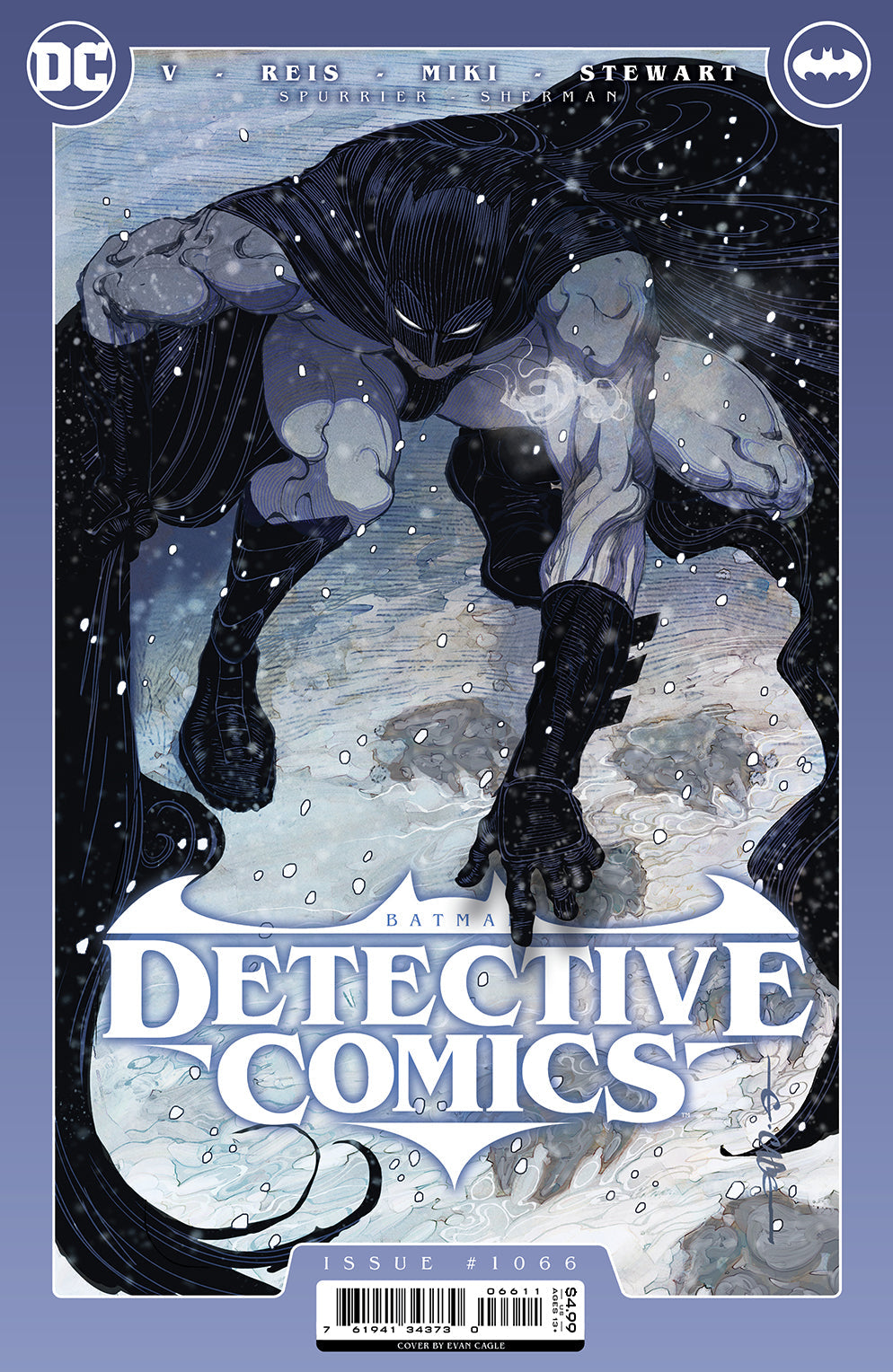 Batman Detective Comics #1066 A Evan Cagle Ram V (11/22/2022) Dc