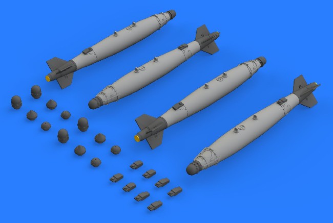Eduard 648385 1/48 Aircraft- GBU38 Non-Thermally Protected (Photo-Etch & Resin)