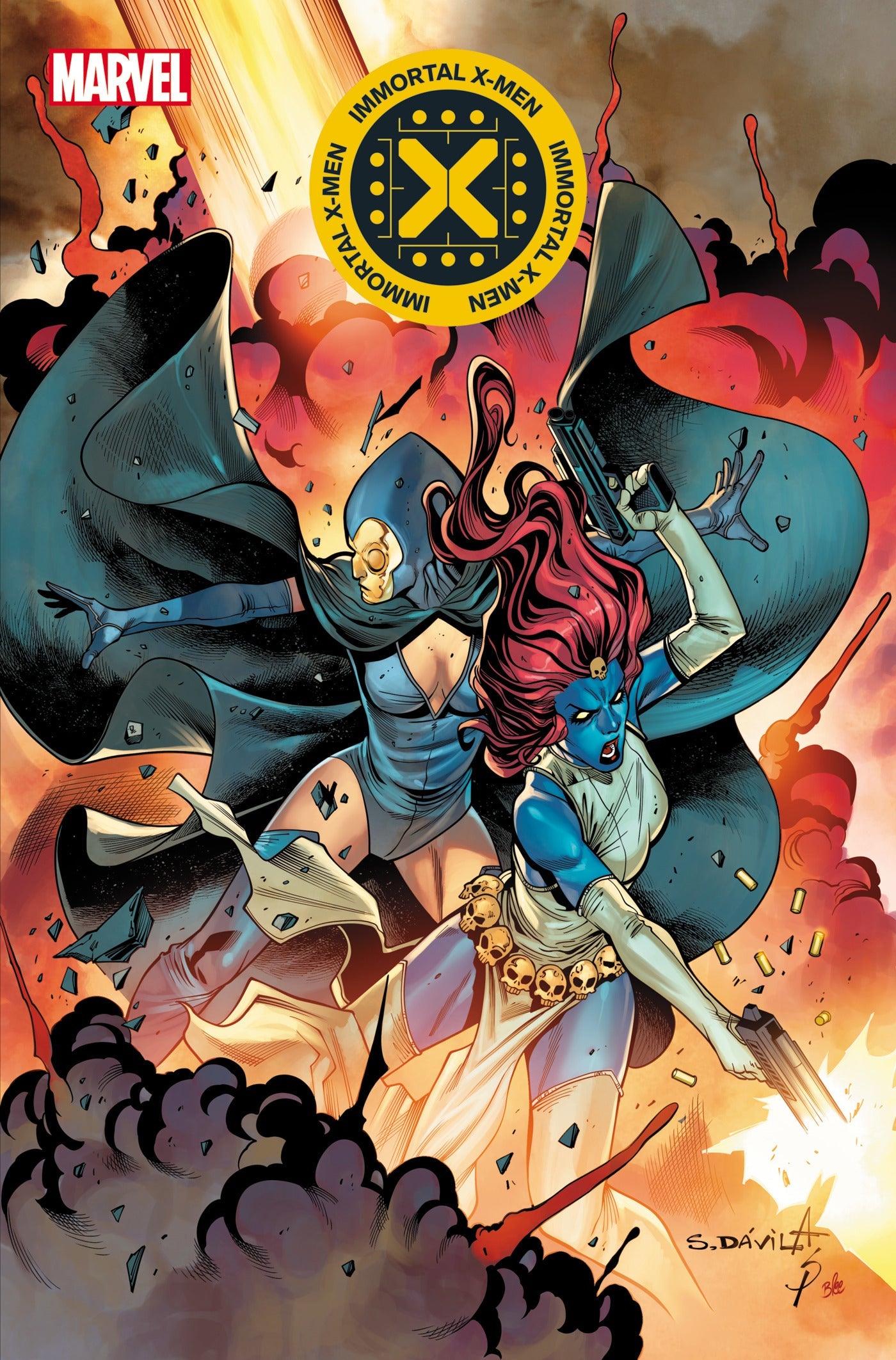 Immortal X-Men #8 C 1:25 Sergio Davila Variant (11/16/2022) Marvel