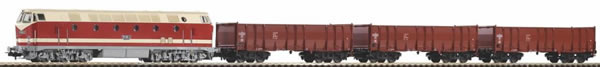 Piko 57138 HO Scale 1/87 Roadbed DR BR119 Freight Starter Set