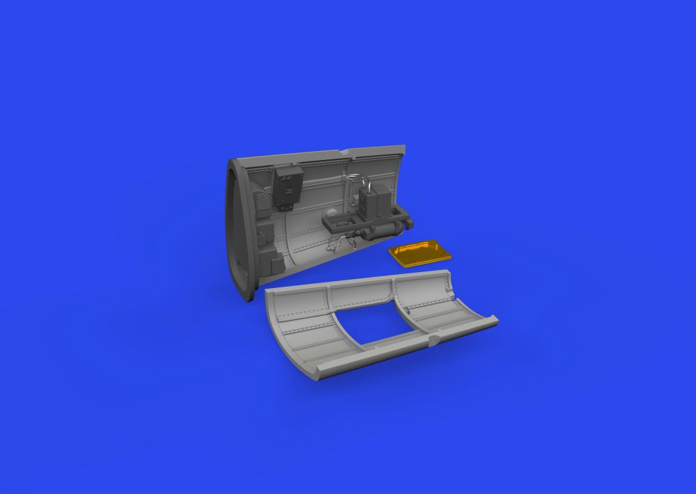 Eduard 672344 1/72 Aircraft- Bf109G Radio Compartment for EDU (Photo-Etch & Resi