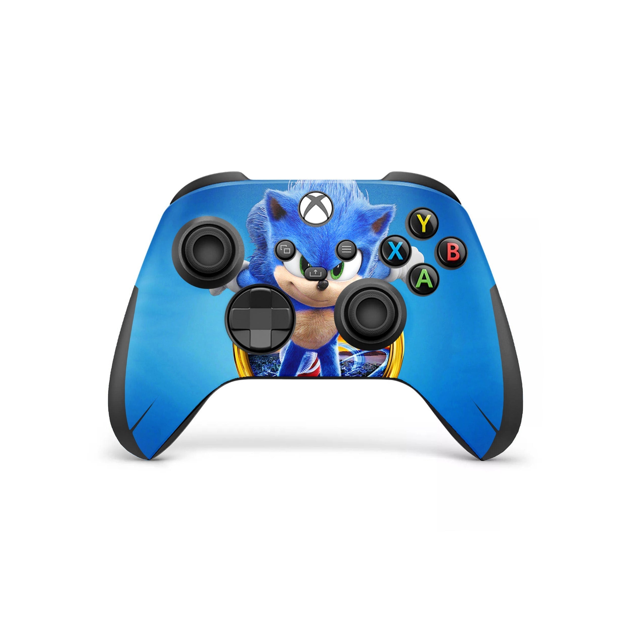 Blue Speedster Xbox Series Controller Skin