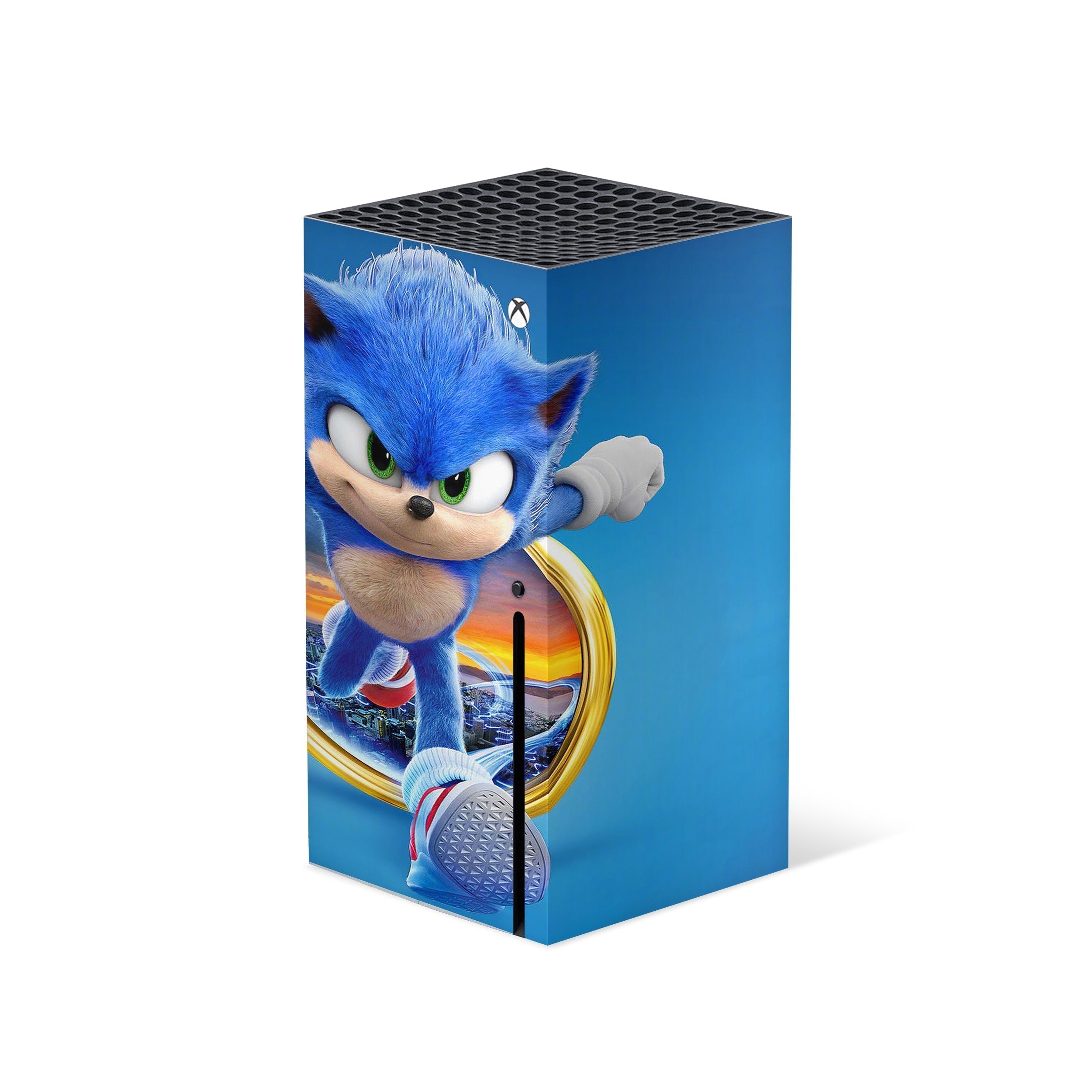 Blue Speedster Xbox Series X Skin