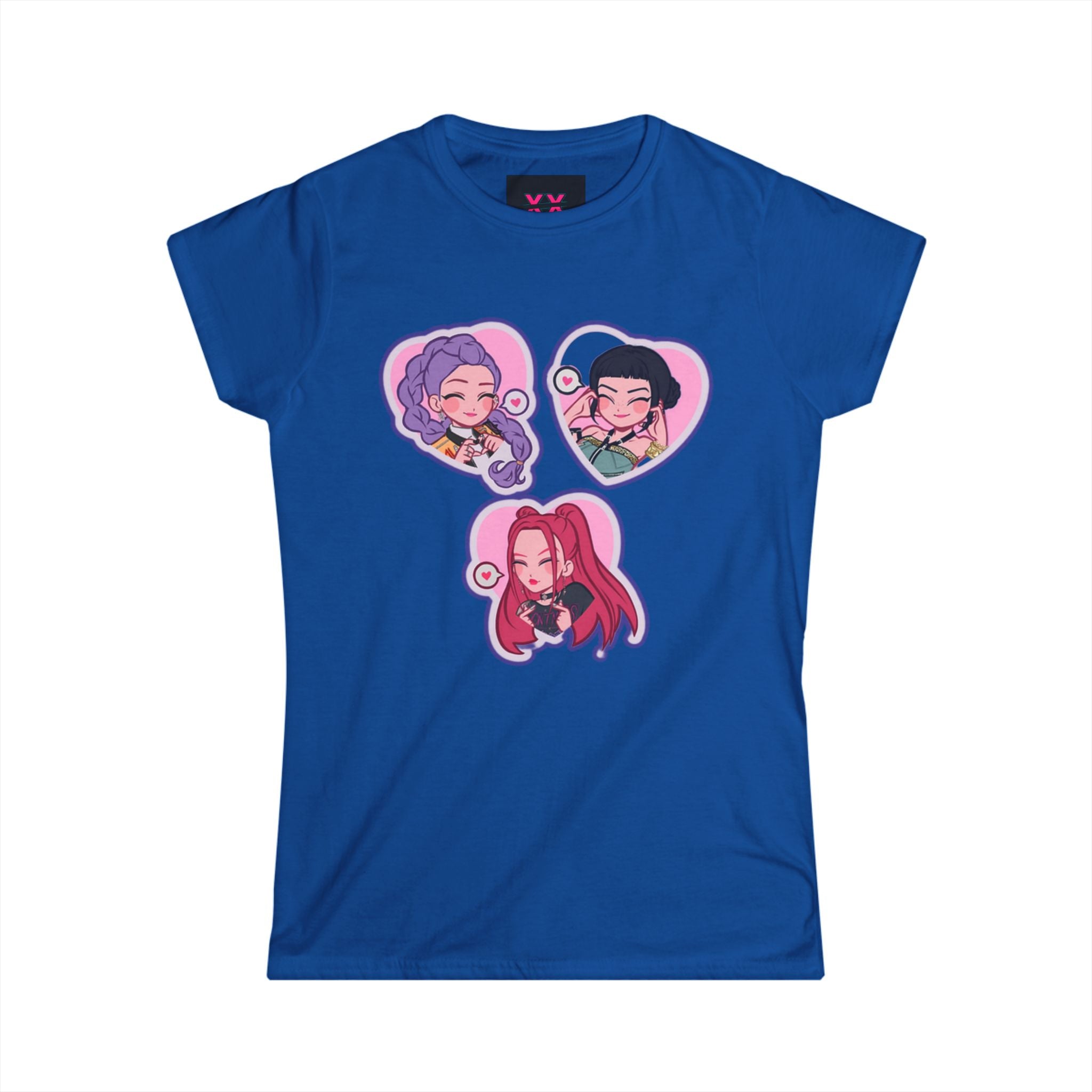 Idol style Tee, Cute Tee for Anime Lovers, Kawaii T-Shirt, Trendy Casual Wear, Gift for Otaku