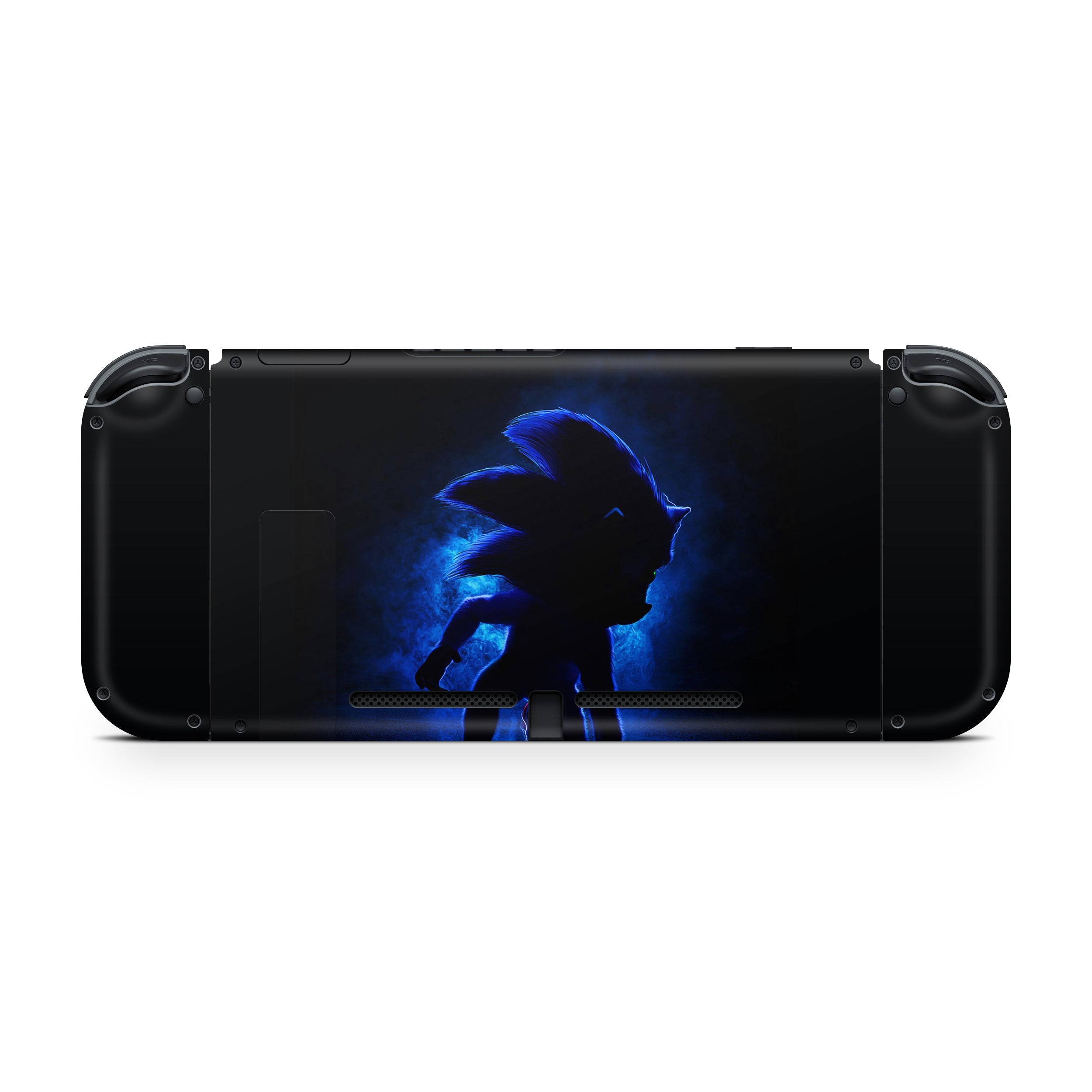 Blue Speedster Nintendo Switch Skin