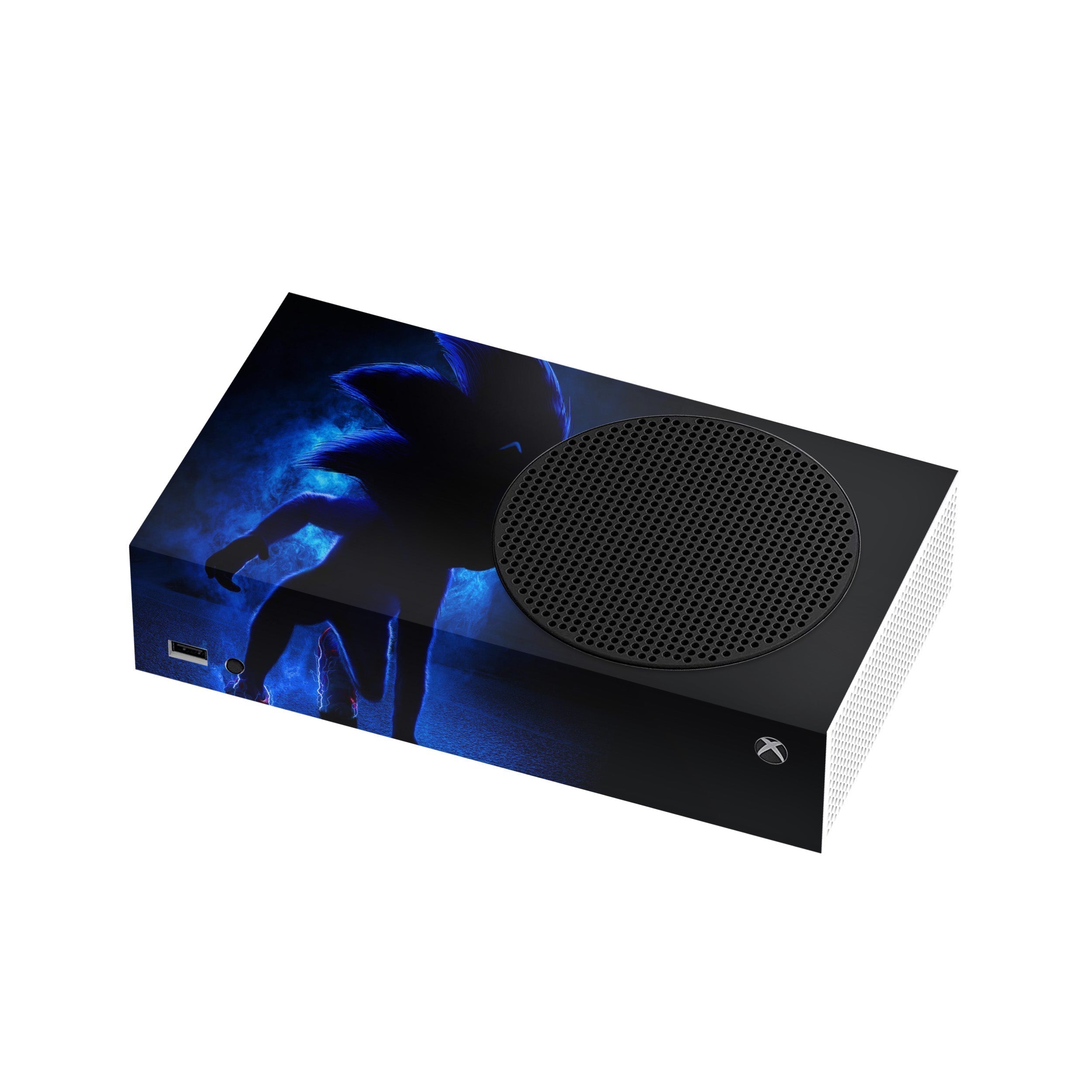 Blue Speedster Xbox Series S Skin