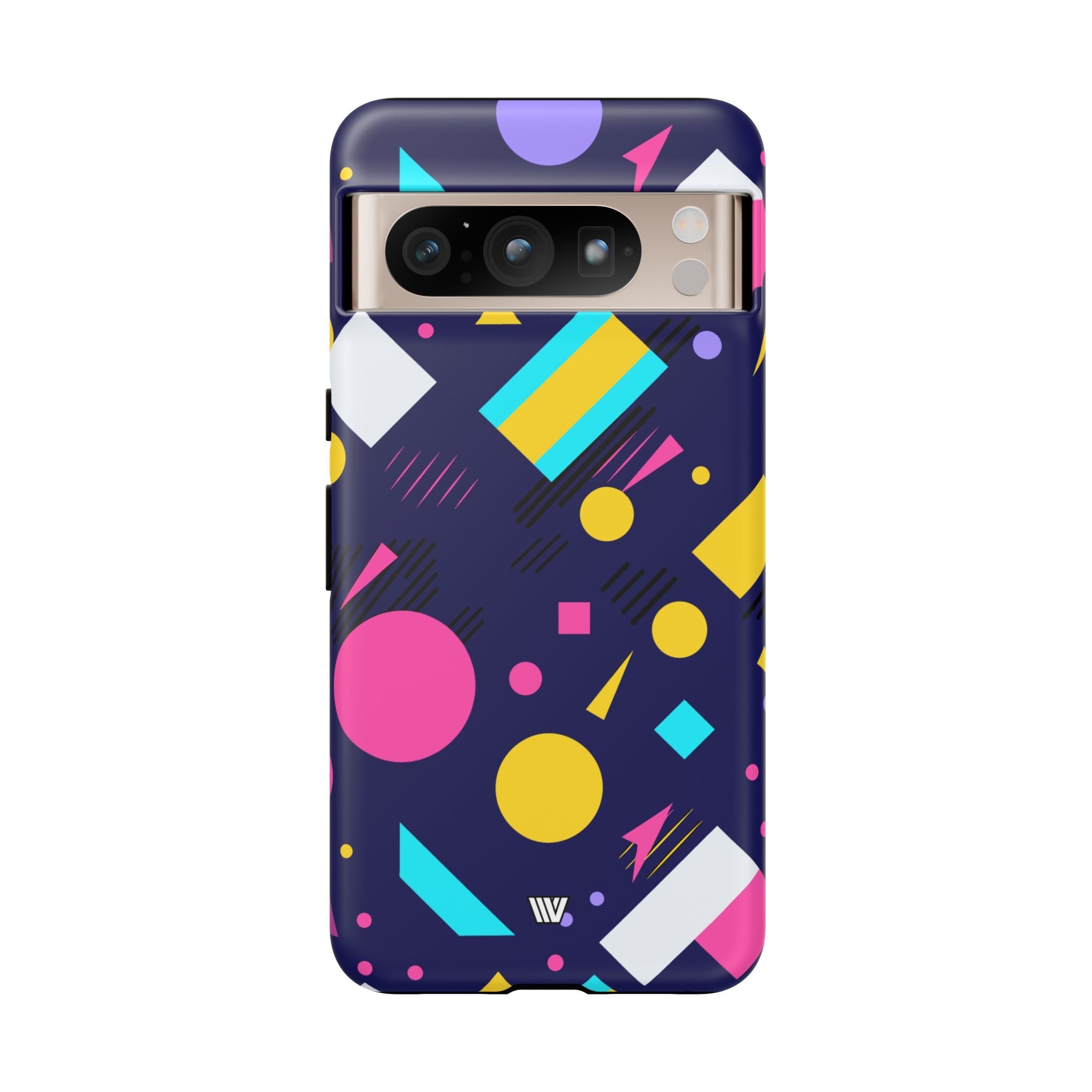 80s / 90s RETRO PATTERN DARK | Tough Phone Case