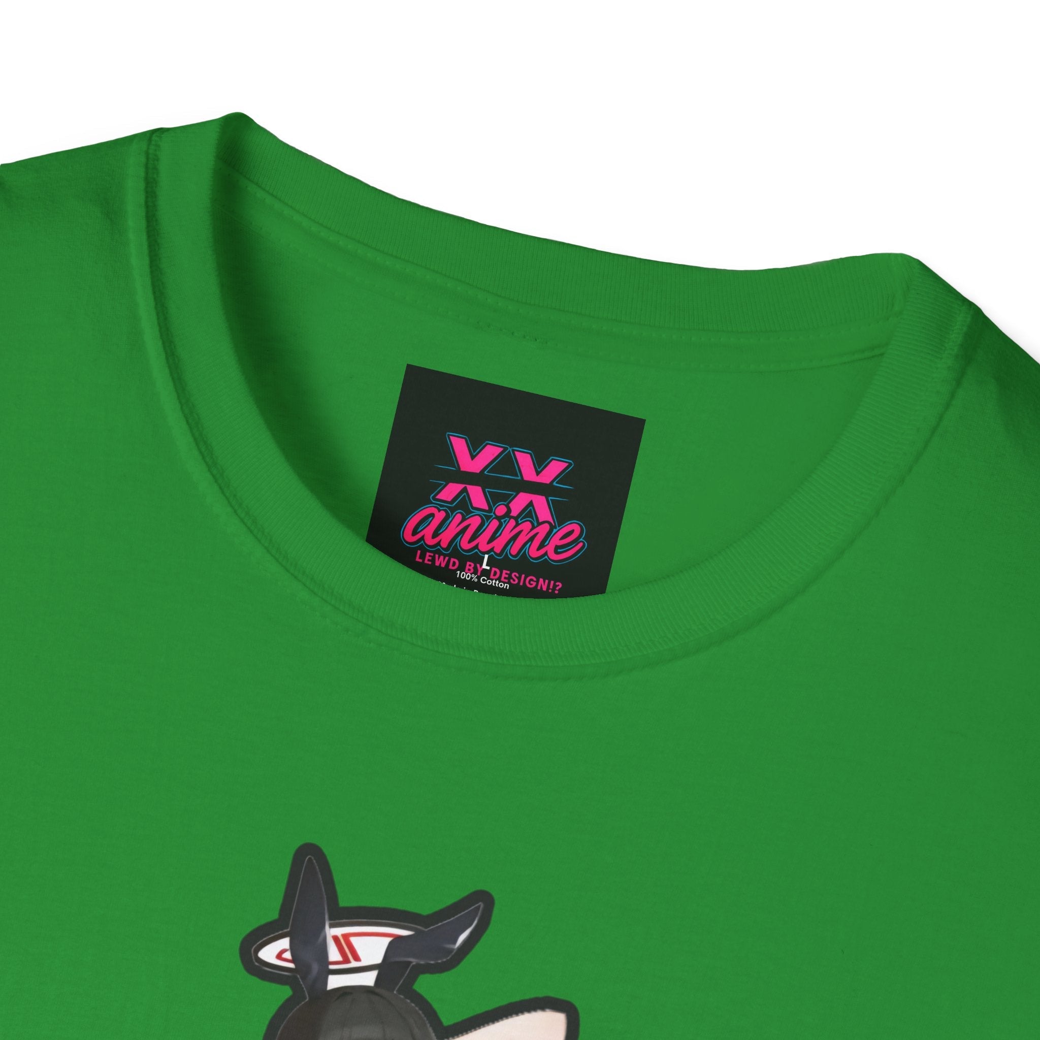 Anime-Inspired Witchy lewd bunny 2 T-Shirt: Spooky Season Vibe, Perfect for Comic Con, Halloween Party, or Casual Wear, Unisex Softstyle Tee, [...]