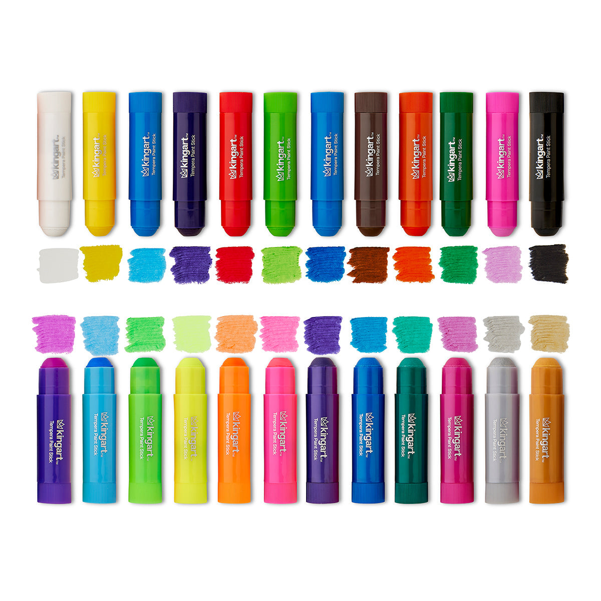 Tempera Paint Sticks, 24 Colors