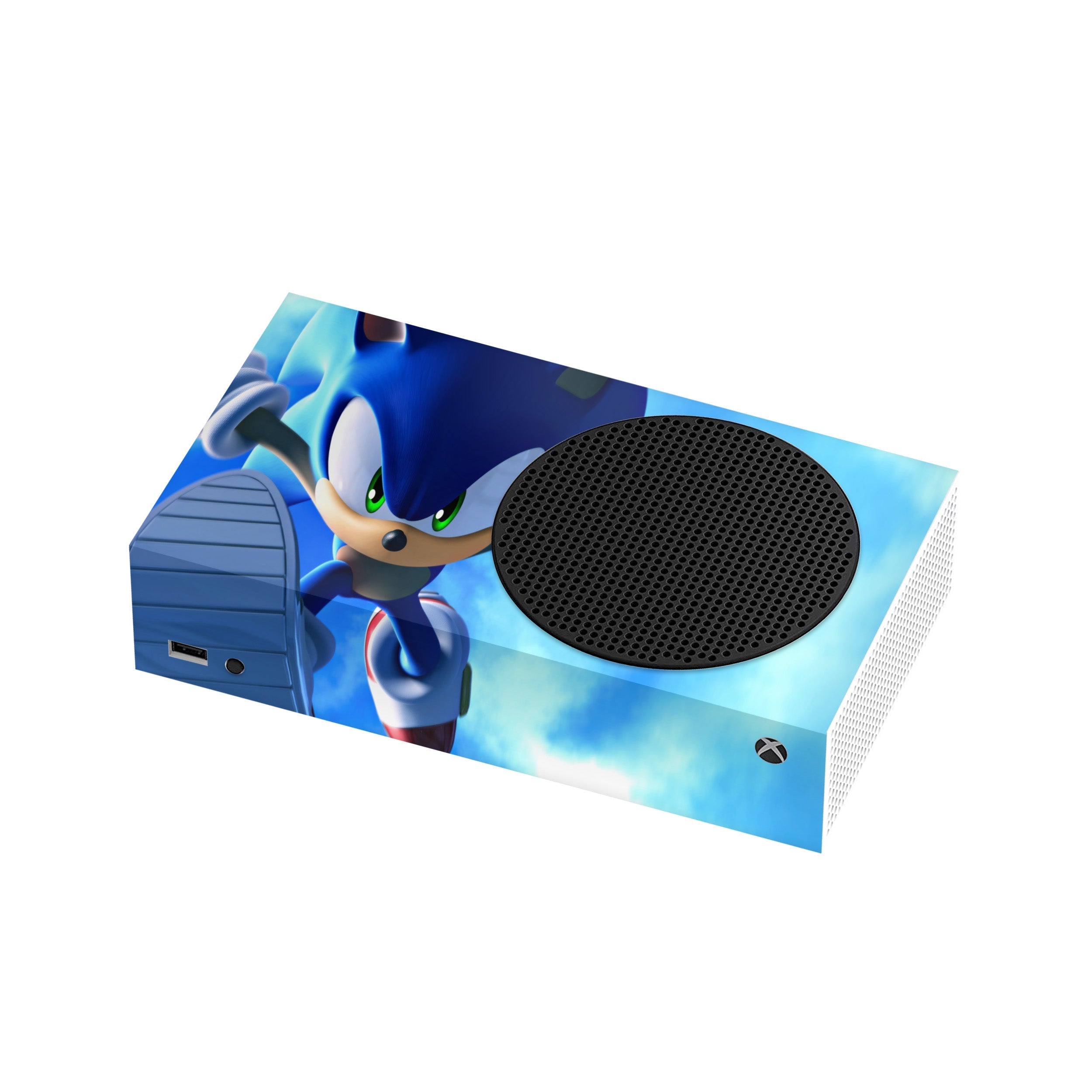Blue Speedster Xbox Series S Skin