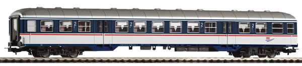 Piko 57678 HO Scale 1/87 Silver Coin Coach 2nd Cl. National Express VI