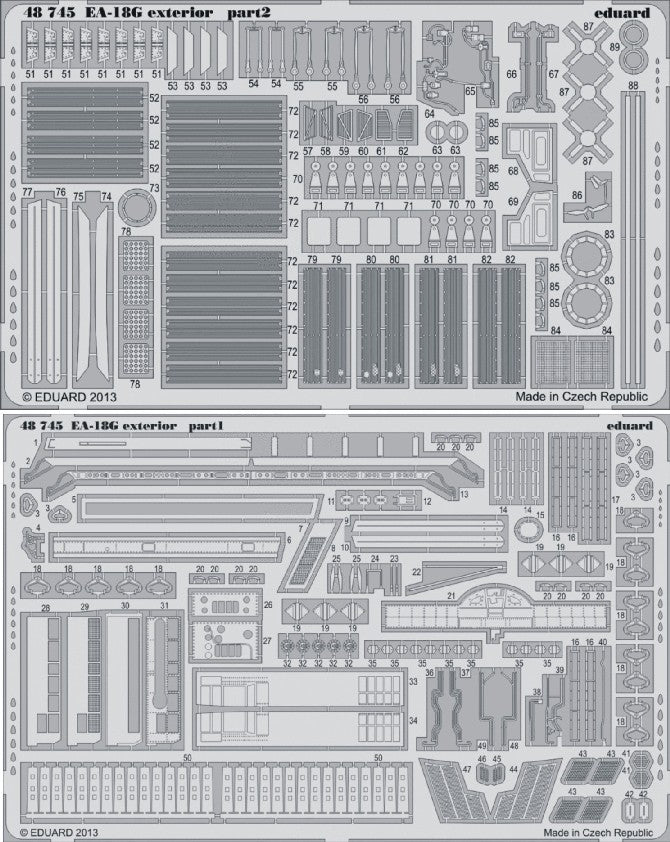 Eduard 48745 1/48 Aircraft- EA18G Exterior for ITA