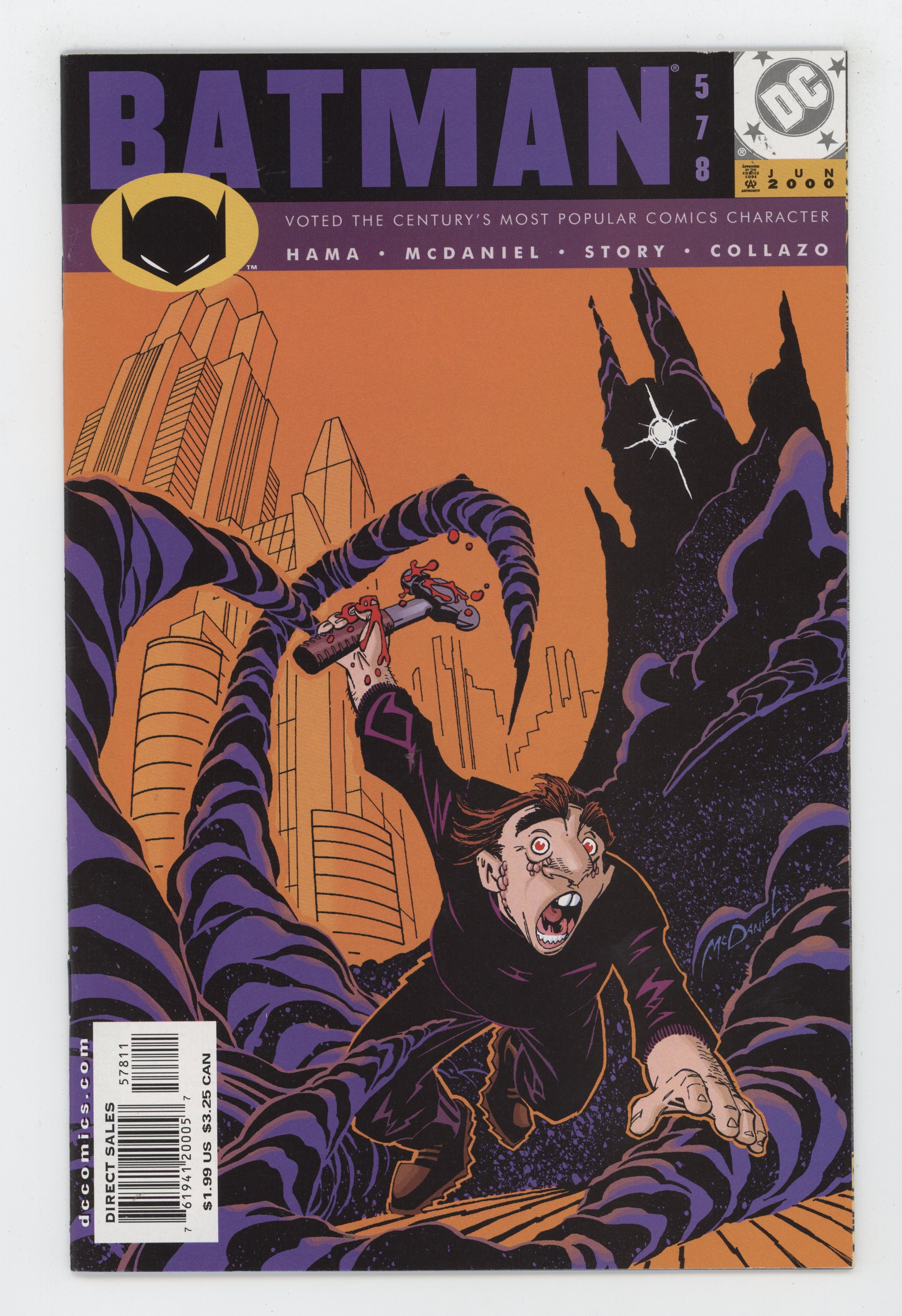 Batman 578 DC 2000 Scott McDaniel Larry Hama