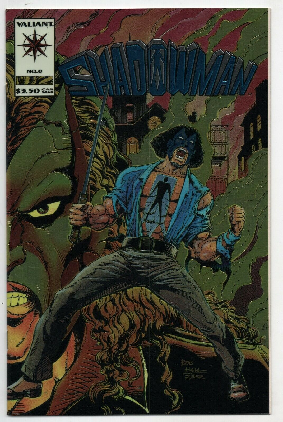 Shadowman 0 Valiant 1994 NM Chromium