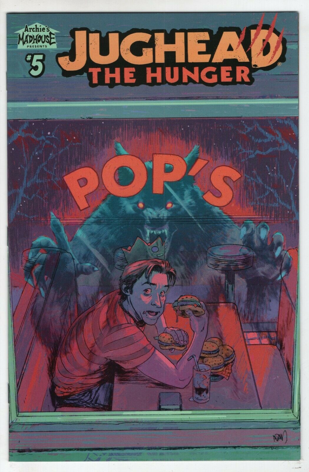 Jughead The Hunger 5 A Archie 2018 NM Adam Gorham Werewolf