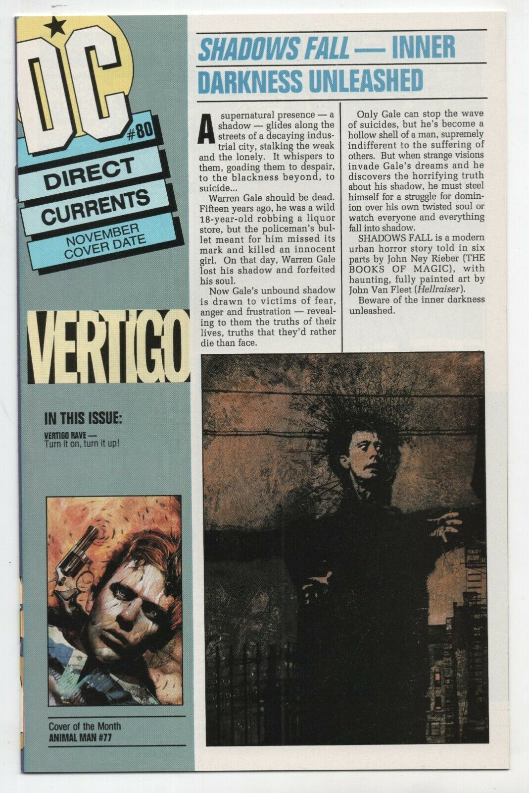 DC Direct Currents 80 1994 NM Starman Sandman