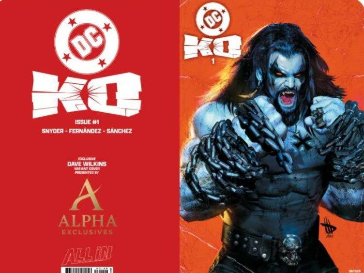 DC KO #1 Alpha Exclusives IN HAND Dave Wilkins Trade Variant