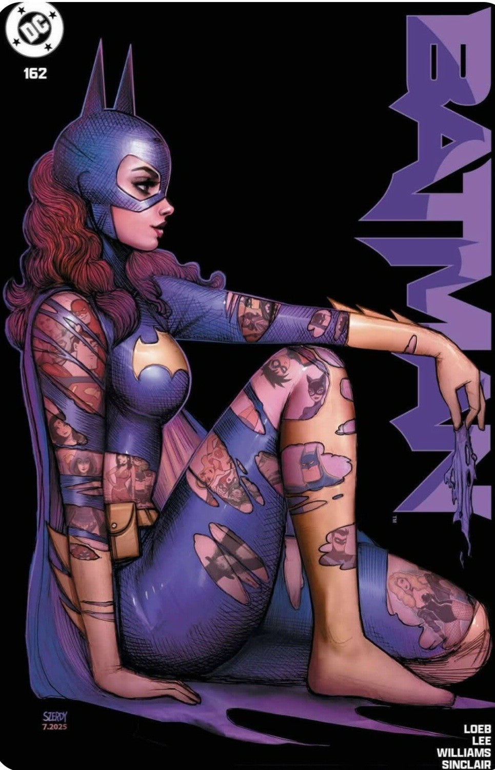 BATMAN #162  NATHAN SZERDY Trade Dress Tattoo Variant A LTD 3000