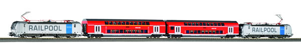 Piko 58215 HO Scale 1/87 ~Passenger Set "Franken-Thüringen-Express" DB VI