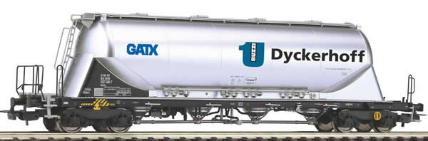 Piko 58432 HO Scale 1/87 Silo Car Dyckerhoff VI