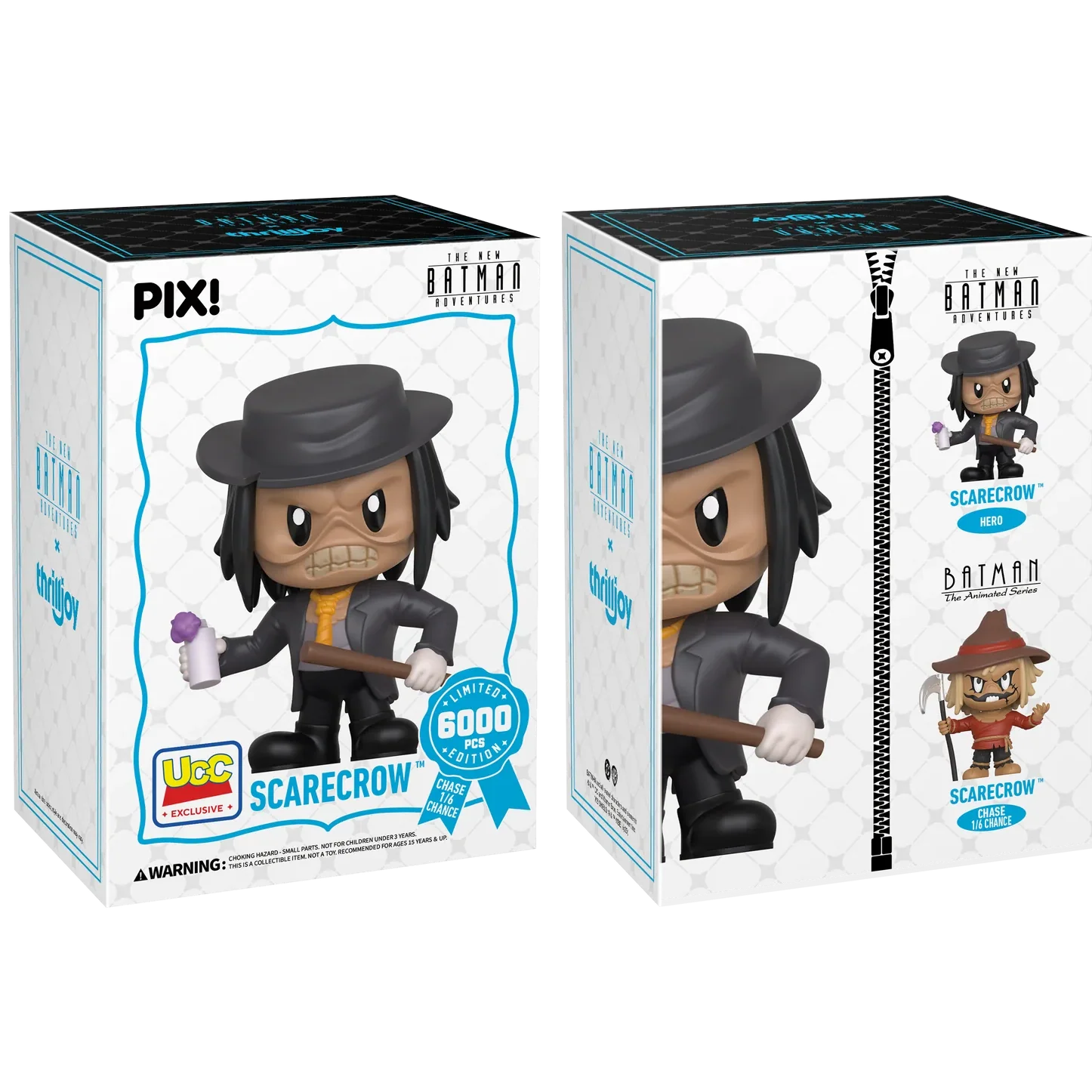 [Thrilljoy] [EXCLUSIVE] Batman the Animated Series - Scarecrow LE6000 PIX Vinyl Figure (1 in 6 Chance at Chase)