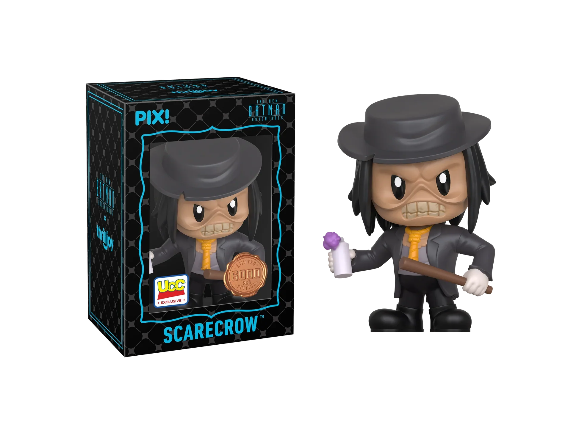 [Thrilljoy] [EXCLUSIVE] Batman the Animated Series - Scarecrow LE6000 PIX Vinyl Figure (1 in 6 Chance at Chase)