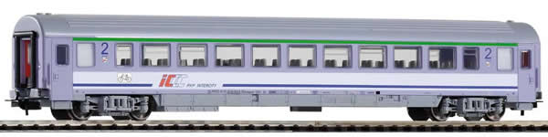 Piko 58662 HO Scale 1/87 IC Passenger Car 2. Cl, PKP VI