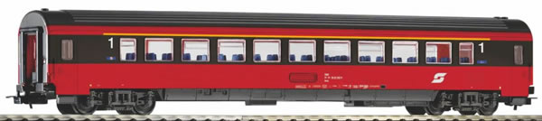 Piko 58682 HO Scale 1/87 Amz IC Passenger Coach 2 Cl. ÖBB V Red