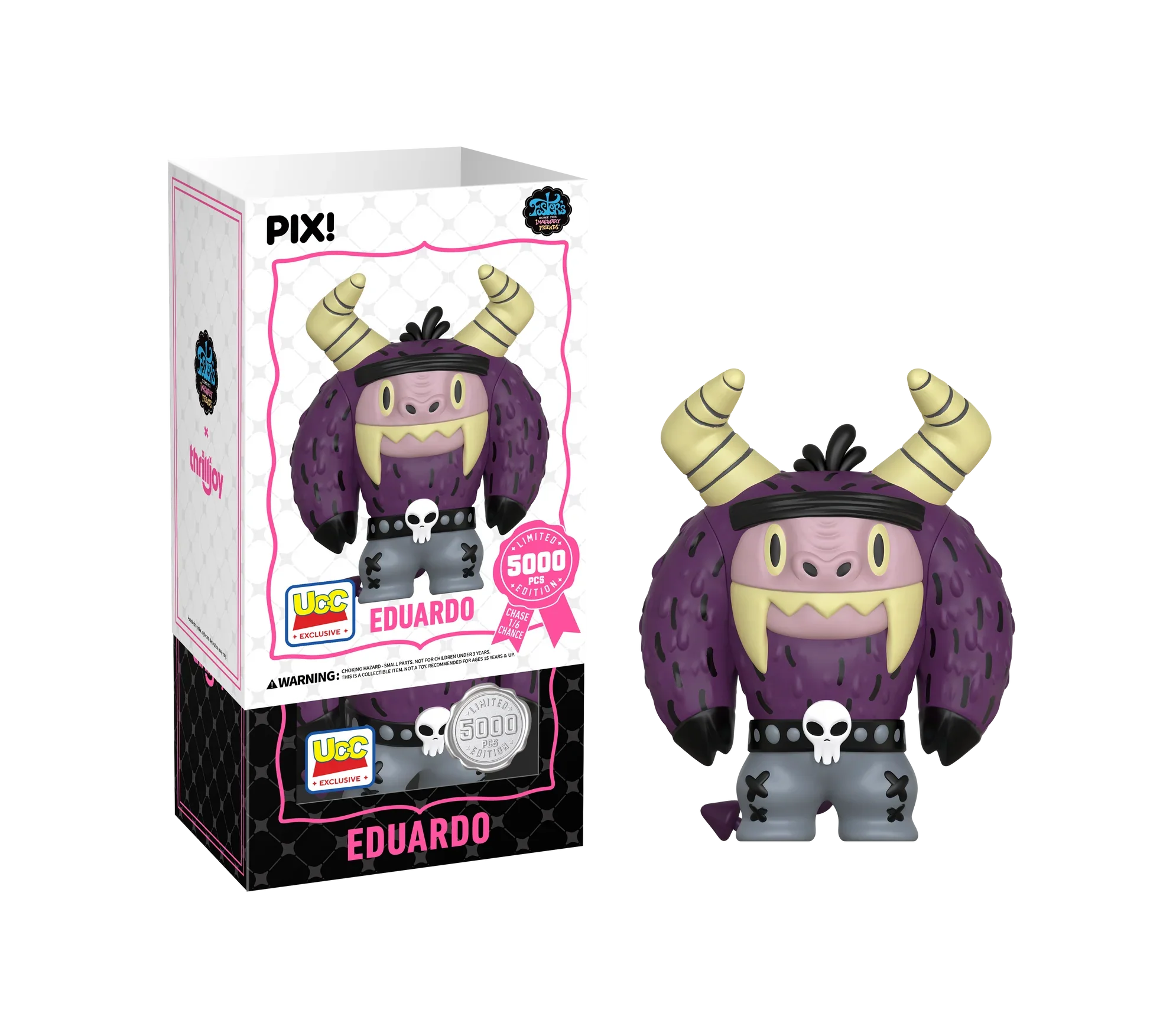 [Thrilljoy] [EXCLUSIVE] Foster's Home for Imaginary Friends - Eduardo LE5000 PIX Vinyl Figure (1 in 6 Chance at Chase)