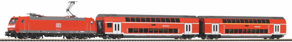 Piko 59023 HO Scale 1/87 Roadbed SmartControl light DB IV Pass Starter Set