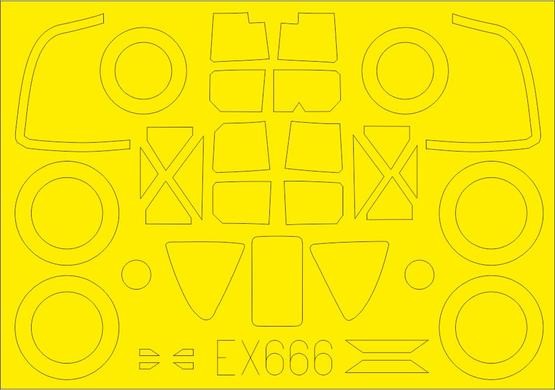 Eduard EX666 1/48 Mask Aircraft- P38F/G for TAM