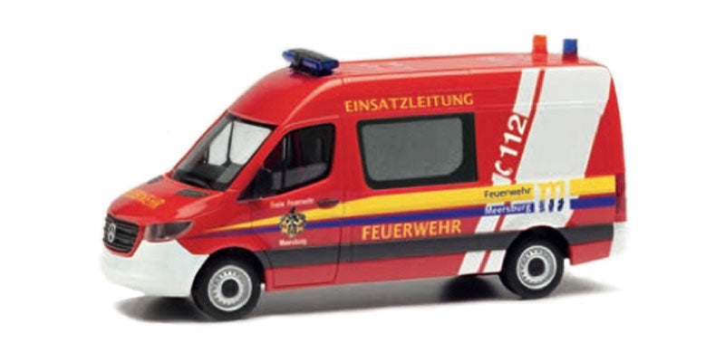 Herpa 95358 1/87 Scale Fire Service - Mercedes-Benz Sprinter Fire Department Operations