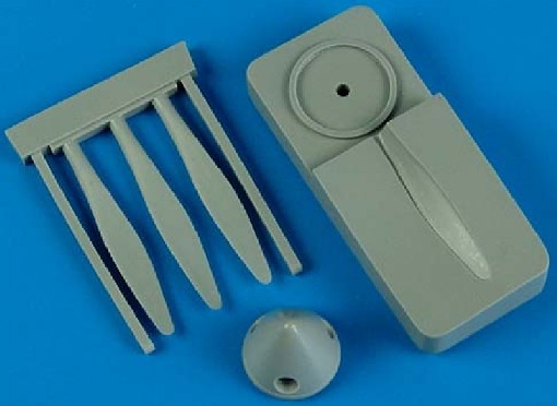 Quickboost 48450 1/48 Hurricane Mk I DeHavilland Propeller w/Jig Tool for HSG (D)