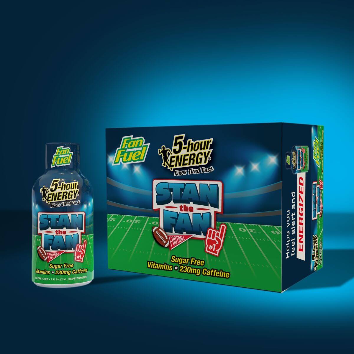 24 Pack 5-hour ENERGY Extra Strength Shots, Fan Fuel Flavor, 1.93 Fl Oz