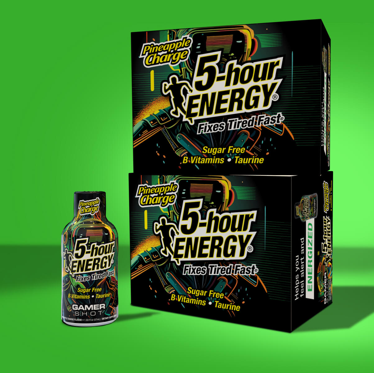 24 Pack 5-hour ENERGY Extra Strength Shots, Pineapple Charge Flavor, 1.93 Fl Oz