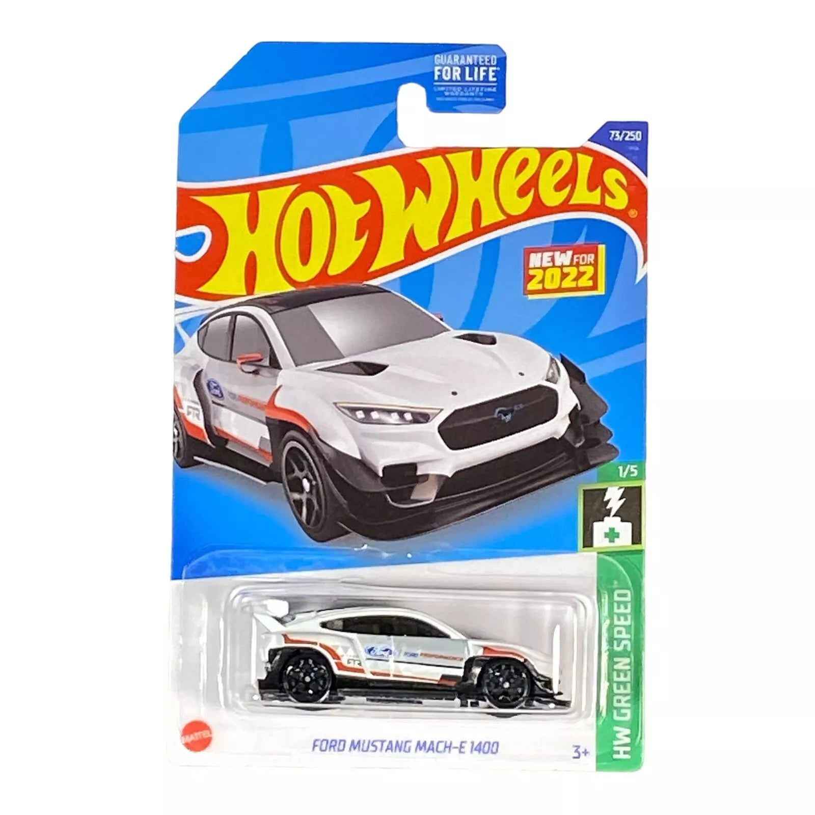 Hot Wheels Ford Mustang Mach-E 1400 - Green Speed Series 1/5