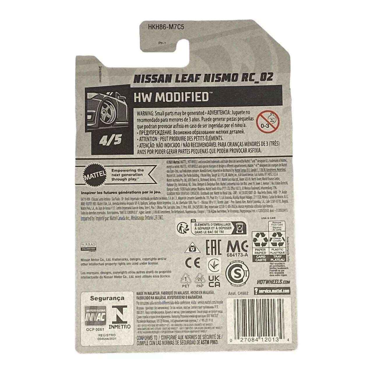 Hot Wheels Nissan Leaf Nismo RC_02 - Modified Series 4/5