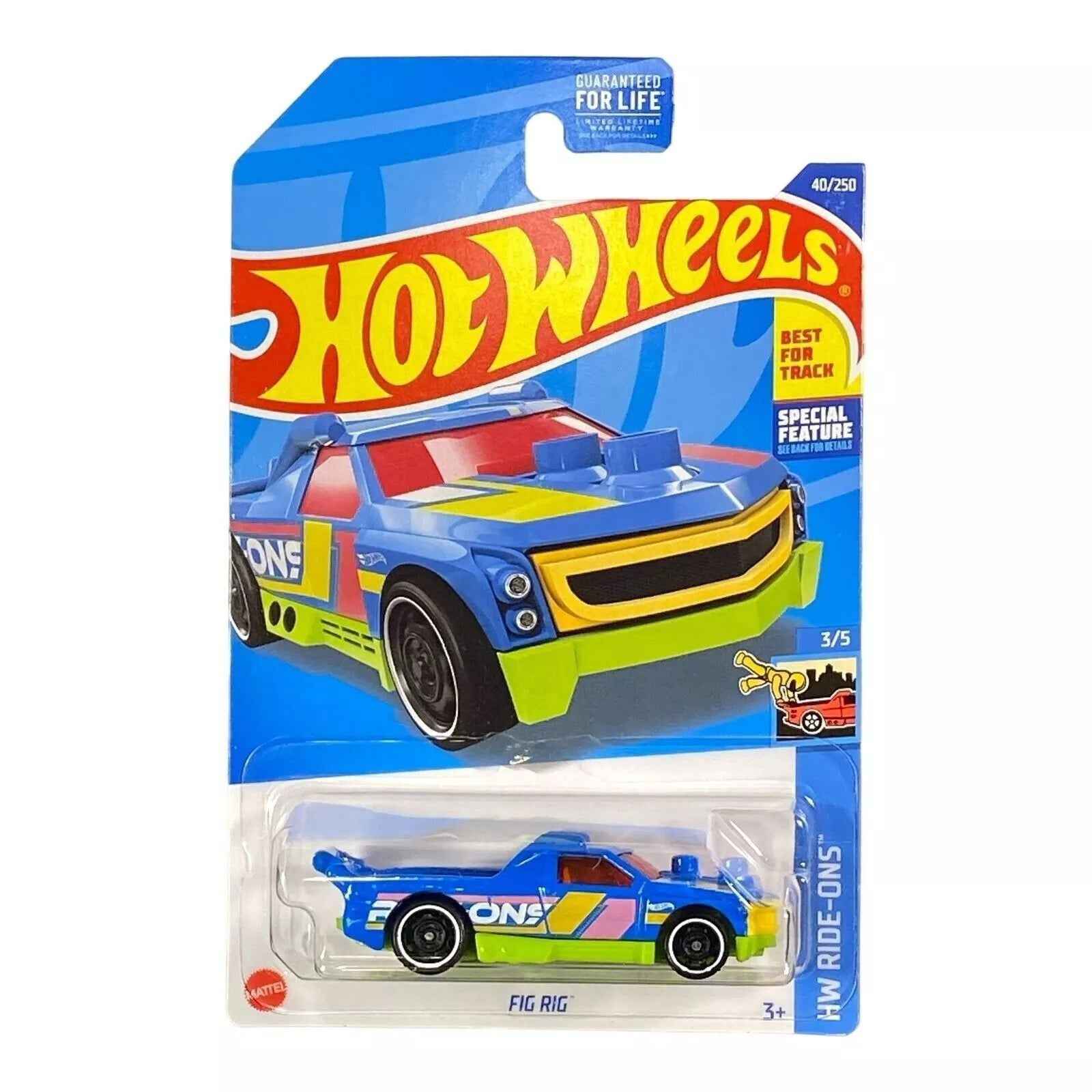 Hot Wheels Fig Rig - Ride-Ons Series 3/5