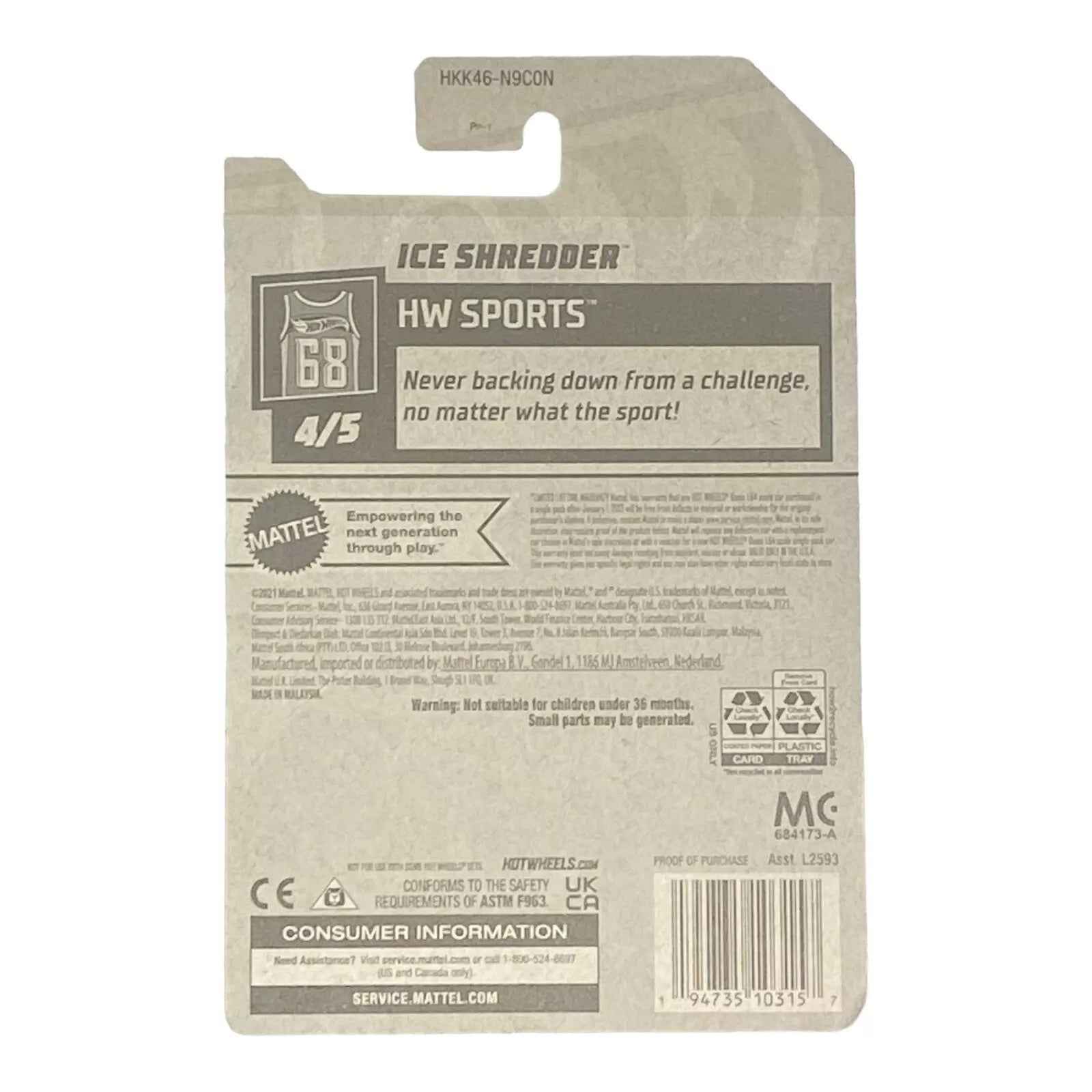 Hot Wheels Ice Shredder - HW Sports Series 4/5