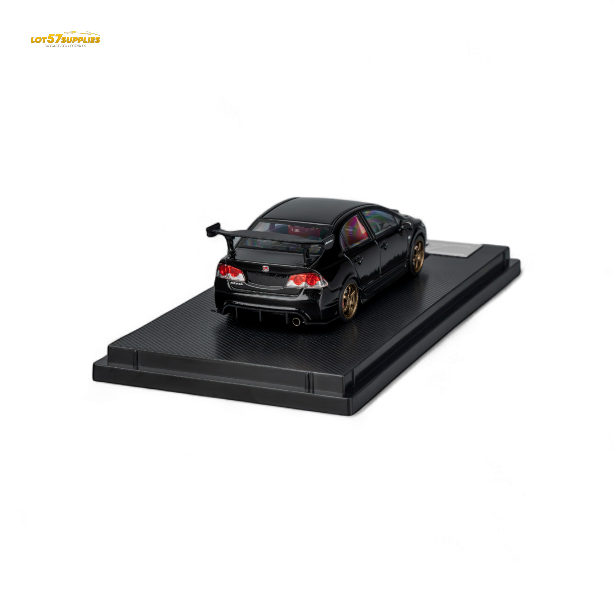 Pre-Order) Microturbo FD2 J'S Racing Metallic Black 1:64