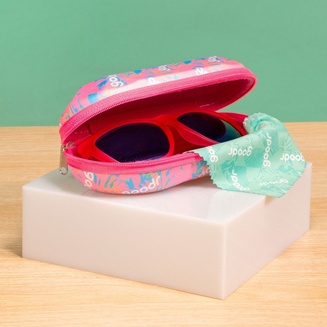 "We Made A Good Case” Sunglasses Case with Carabiner