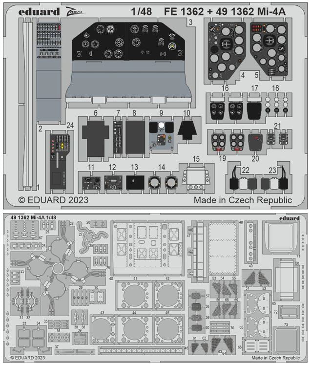 Eduard 491362 1/48 Aircraft- Mi4A for TSM (Painted)