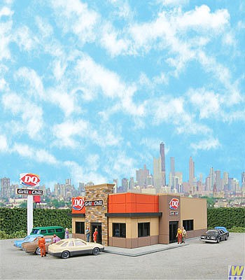 Walthers Cornerstone 933-3846 N Scale DQ Grill & Chill(R) -- Kit